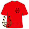 Клубная футболка "ГАЛЛОПЕР.РУ 6 ЛЕТ" (рисунок на груди)