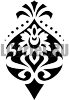 Витражные рисунки трафареты. #495